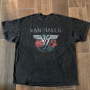 Oversized Van Halen Band Tee